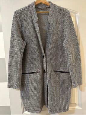Knit Blazer Coat